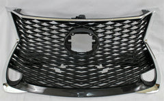 GRILLE PTD BLACK W/CHROME MOULDING W/SENSOR/F-SPORT PKG