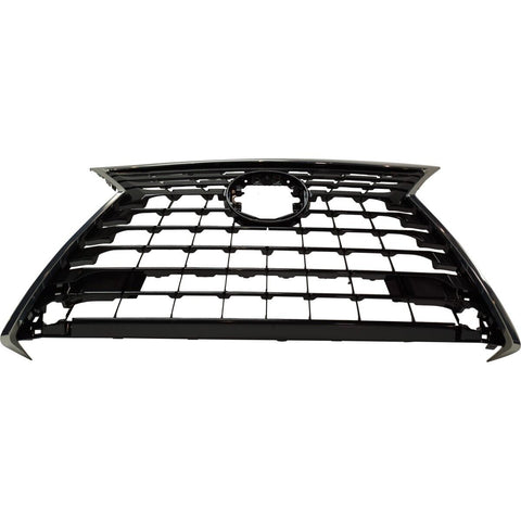 GRILLE FR W/EMBLEM/CHROME SURROUND MOLDING W/O PARK ASSIST/F-SPORT