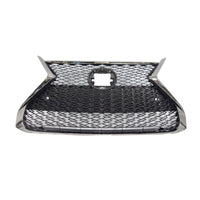 GRILLE FR W/F-SPORT/PARK ASSIST SENSOR PAINTED GRAY W/SMOKED CHROME FRAME