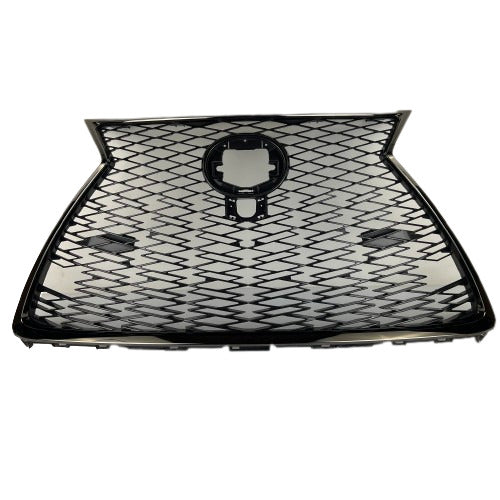 GRILLE FR PTD GRAY W/SMOKED CHROME FRAME W/O EMBLEM/PARK ASSIST