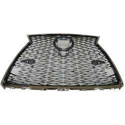 GRILLE PTD DARK GRAY W/SMOKE CHROME MOULDING W/SENSOR FOR F-SPORT