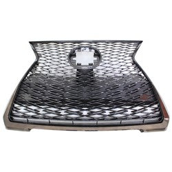 GRILLE FR W/SMOKED CHROME LOWER MOLDING/F-SPORT PKG W/O SENSOR