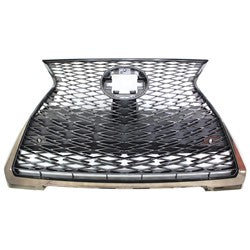 GRILLE FR W/SMOKED CHROME LOWER MOLDING/ F-SPORT PKG/ SENSOR