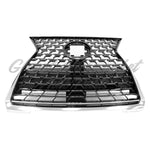 GRILLE FR BLACK W/CHROME MOLDING W/O CAMERA/PARK ASSIST SENSOR/ F-SPRT — photo 1