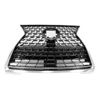 GRILLE FR BLACK W/CHROME MOLDING/PARK ASSIST SENSOR W/O CAMERA/ F-SPRT
