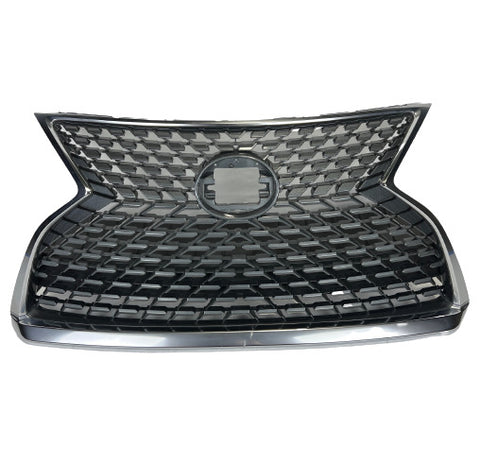 GRILLE FR PTD GRAY W/CHROME W/O PARK ASSIST SENSOR CANADA BUILT W/O F-SPRT