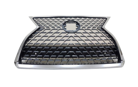 GRILLE FR PTD GRAY W/CHROME MOLDING W/PARK ASSIST SENSOR W/O CAMERA CANADA BUILT W/O F-SPRT