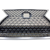 GRILLE FR PTD GRAY W/CHROME MOLDING W/PARK ASSIST SENSOR W/O CAMERA CANADA BUILT W/O F-SPRT