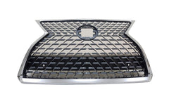 GRILLE FR PTD GRAY W/CHROME MOLDING W/PARK ASSIST SENSOR W/O CAMERA CANADA BUILT W/O F-SPRT