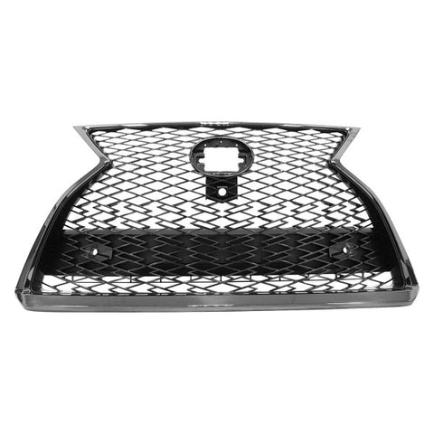 GRILLE FR BLACK W/SMOKED CHROME MOLDING/CAMERA/PARK ASSIST SENSOR/ F-SPRT