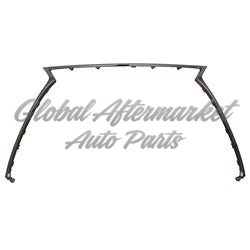 GRILLE OUTER TRIM BLACK/CHROME W/F-SPORT