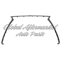 GRILLE OUTER TRIM BLACK/CHROME W/F-SPORT