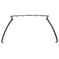 GRILLE OUTER TRIM BLACK/CHROME W/F-SPORT