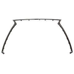 GRILLE OUTER TRIM BLACK/CHROME W/F-SPORT