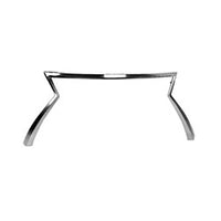 GRILLE MOULDING UPPER SATIN CHROME