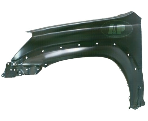 FENDER FR LH W/O SIDE LAMP HOLE STEEL