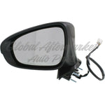 DOOR MIRROR LH POWER PTM HTD W/PUDDLE LAMP/SIGNAL W/O BLIND SPOT — photo 1
