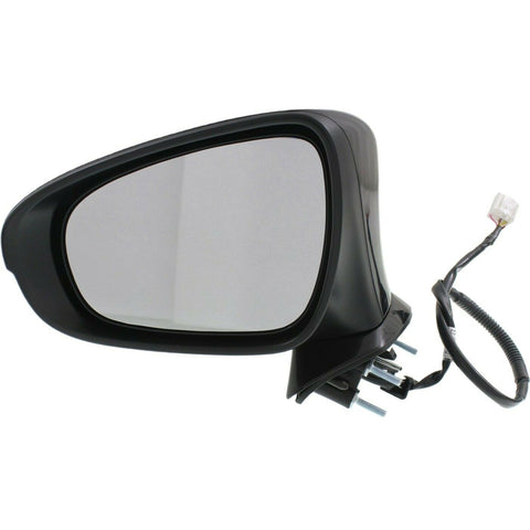 DOOR MIRROR LH POWER PTM HTD W/PUDDLE LAMP/SIGNAL W/O BLIND SPOT