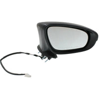 DOOR MIRROR RH POWER PTM HTD W/PUDDLE LAMP/SIGNAL W/O BLIND SPOT