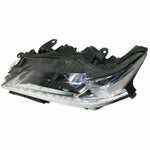 HEAD LAMP LH HALOGEN CAN BUILT BLACK TRIM HQ — photo 3
