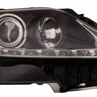 HEAD LAMP LH HALOGEN CAN BUILT BLACK TRIM CAPA