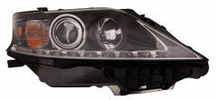 HEAD LAMP LH HALOGEN CAN BUILT BLACK TRIM CAPA