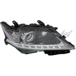 HEAD LAMP RH HALOGEN CAN BUILT BLACK TRIM HQ — photo 4