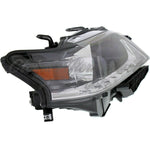 HEAD LAMP RH HALOGEN CAN BUILT BLACK TRIM CAPA — photo 3