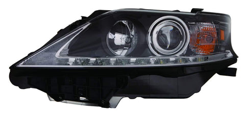 HEAD LAMP RH HALOGEN CAN BUILT BLACK TRIM CAPA