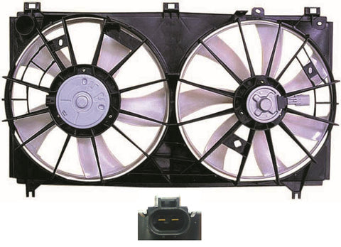COOLING FAN ASSY WITHOUT RESERVOIR 2.5LTR V6 ENGINE SAME AS LX3115118