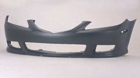 BUMPER FR PRIMED SPORT MODEL W/SPOILER HOLE CAPA