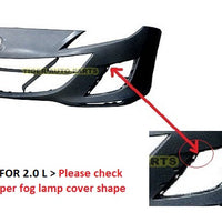 BUMPER FR 2.0L PRIMED W/BUMPER OVERLAP LH/RH INSERT