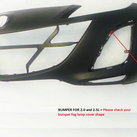BUMPER FR 2.5/2.0L PRIMED W/FLUSH EDGE LH/RH INSERT
