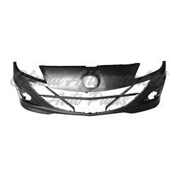 BUMPER FR PRIMED FOR 2.3L SPEED ENGINE HB MODEL CAPA