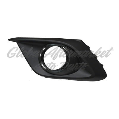 FOG LAMP BEZEL FR LH MATTE BLACK USE W/CHROME TRIM RING