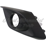 FOG LAMP BEZEL FR LH MATTE BLACK USE W/CHROME TRIM RING — photo 2