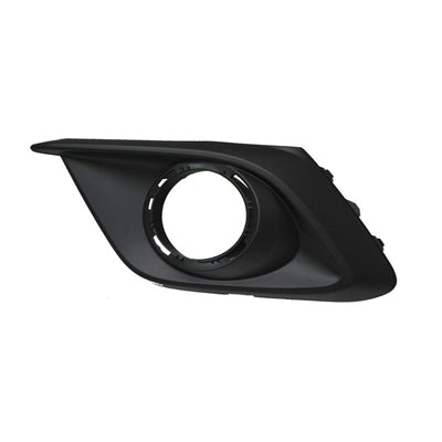 FOG LAMP BEZEL FR LH MATTE BLACK USE W/CHROME TRIM RING