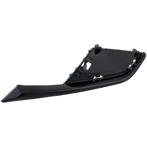 GRILLE LOWER FR LH GLOSS BLACK W/O FOG COVER/ FOGS