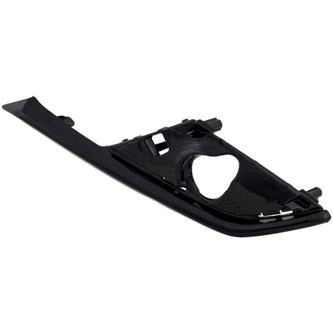 GRILLE LOWER FR LH GLOSS BLACK W/O FOG BEZEL FOR USE W/FOGS