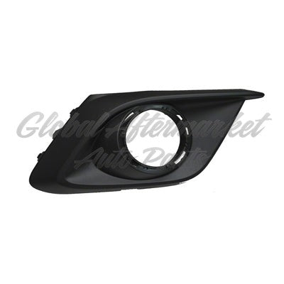 FOG LAMP BEZEL FR RH MATTE BLACK USE W/CHROME TRIM RING