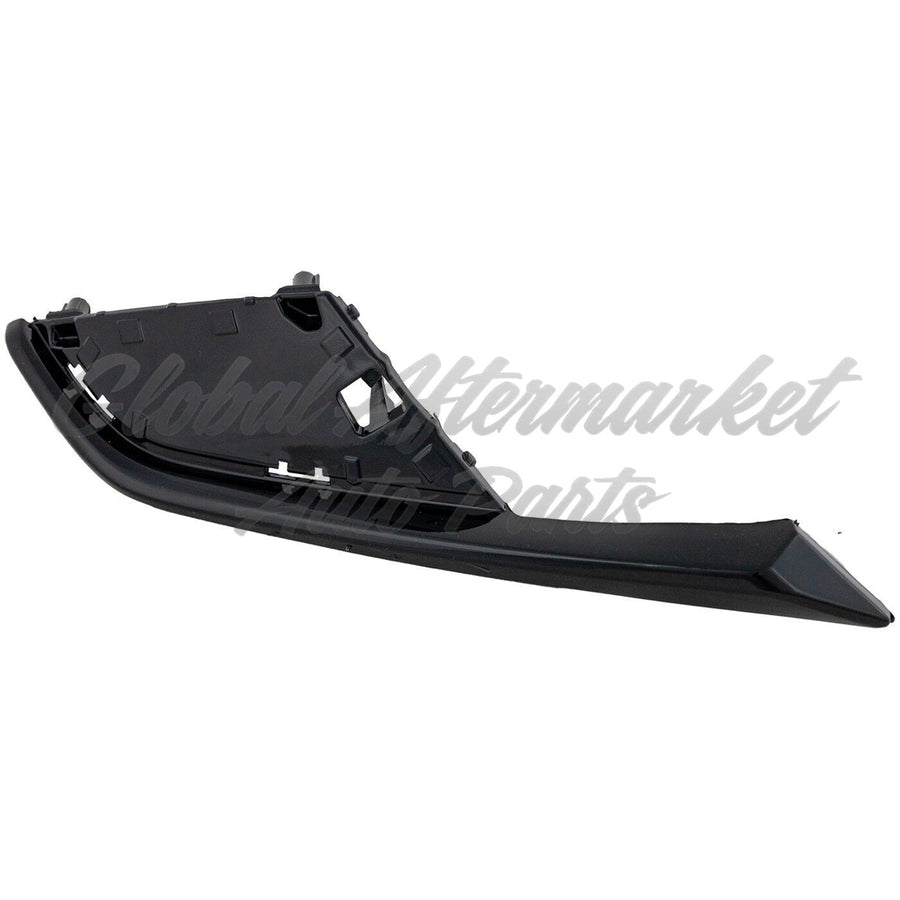 GRILLE LOWER FR RH GLOSS BLACK W/O FOG HOLE COVER/ FOGS