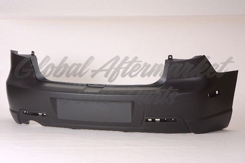 BUMPER RR UPPER PRIMED LOWER TEXTURED SDN