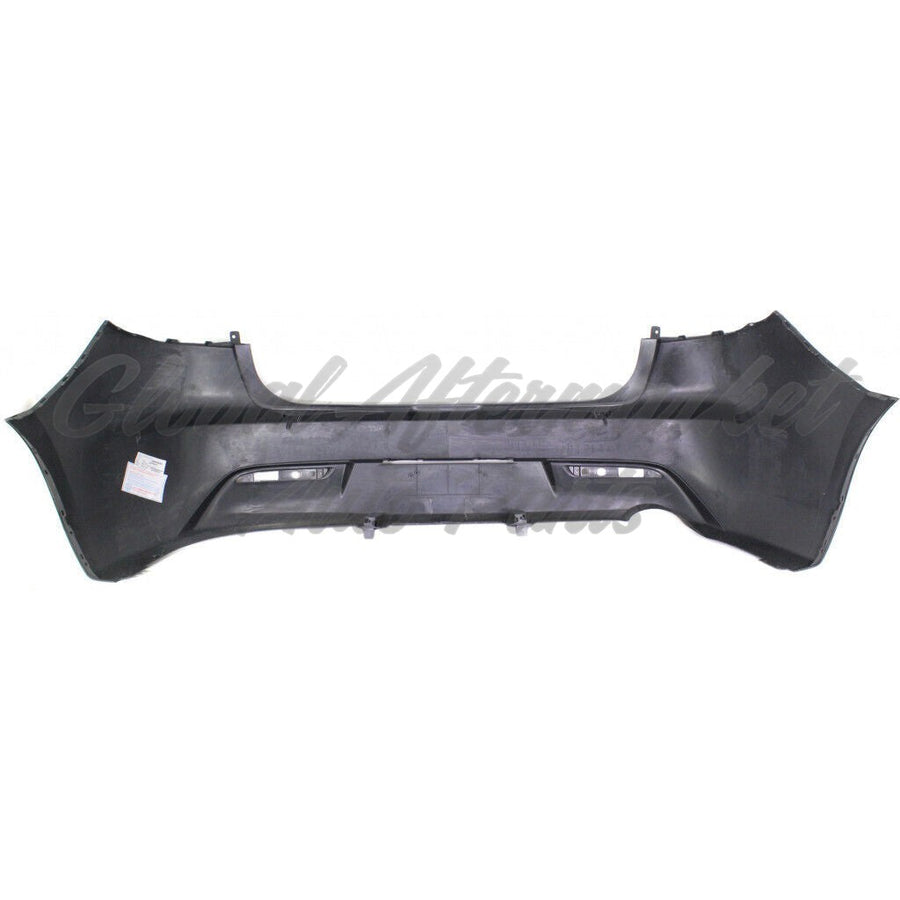 BUMPER RR PRIMED W/TEXTURED LOWER 2.0L SDN