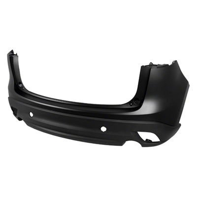 BUMPER RR PARTIAL-PRIMED W/O SENSOR CAPA