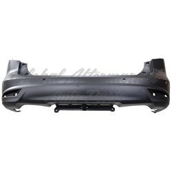 BUMPER RR PARTIAL PRIMED W/SENSOR