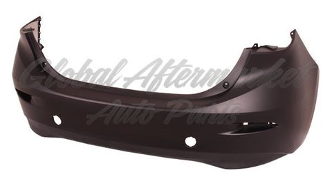 BUMPER RR PRIMED W/TEXTURED LOWER SDN
