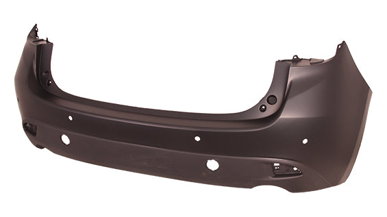 BUMPER RR PRIMED W/TEXTURED LOWER HB