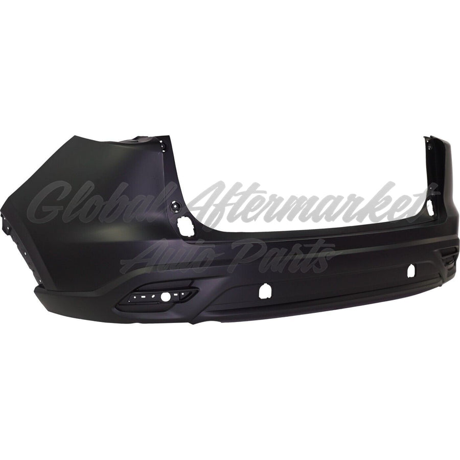 BUMPER RR PRIMED UPPER W/TEXTURED LOWER W/O SENSOR