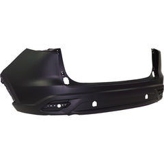BUMPER RR PRIMED UPPER W/TEXTURED LOWER W/O SENSOR CAPA