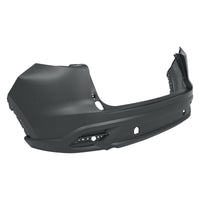 BUMPER RR PRIMED UPPER W/TEXTURED LOWER W/SENSOR W/O MOULDING HOLE